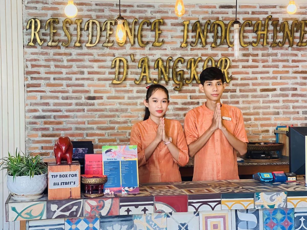 Residence Indochine Suite Siem Reap Bagian luar foto